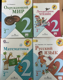 Литературное чтение, русский язык, математика, окружающий мир.